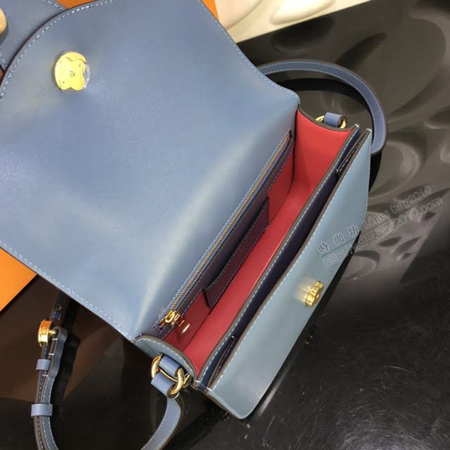 LV包包 lv2020專櫃新款女包 磨面牛皮 Pont9手袋 LV單肩斜跨女包  ydh3614